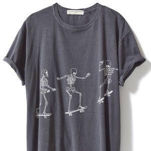 Urban Outfitters skeleton shirt